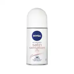 Trekpleister NIVEA Satin Sensation Antitranspirant Roller aanbieding