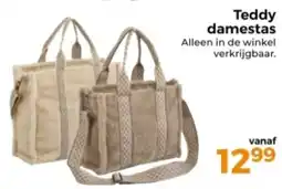 Trekpleister Teddy damestas aanbieding