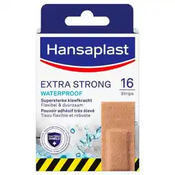 Trekpleister Hansaplast Extra Strong Waterproof Pleisters aanbieding