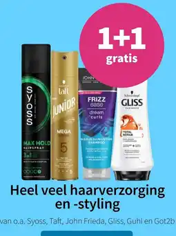 Plein.nl Heel veel haarverzorging en -styling aanbieding