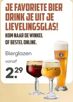 Mitra Bierglazen aanbieding