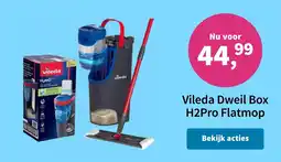 Plein.nl Vileda Dweil Box H2Pro Flatmop aanbieding