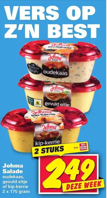 Nettorama Johma Salade 175g aanbieding