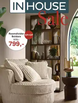 INHOUSE Roomdivider Boldara aanbieding