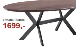 INHOUSE Eettafel Taranto aanbieding