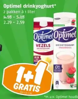 Poiesz Optimel drinkyoghurt aanbieding