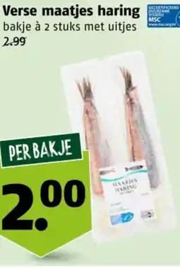 Poiesz Verse maatjes haring aanbieding