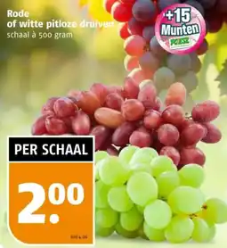 Poiesz Rode of witte pitloze druiven aanbieding