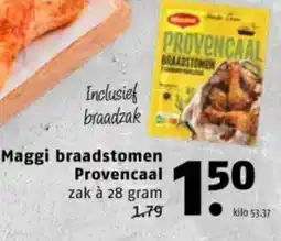 Poiesz Maggi braadstomen Provencaal aanbieding