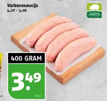 Poiesz Varkenssaucijs aanbieding