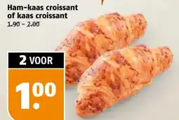 Poiesz Ham-kaas croissant of kaas croissant aanbieding