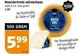 Poiesz Noordertrots winterkaas aanbieding