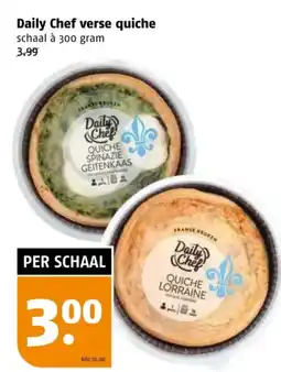 Poiesz Daily Chef verse quiche aanbieding