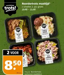 Poiesz Noordertrots maaltijd aanbieding
