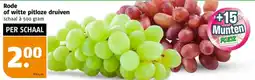 Poiesz Rode of witte pitloze druiven aanbieding
