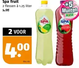 Poiesz Spa fruit aanbieding