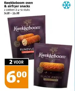 Poiesz Kwekkeboom oven & airfryer snacks aanbieding