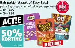Poiesz Hak pakje, stazak of Easy Eats! aanbieding