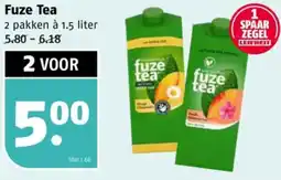 Poiesz Fuze Tea aanbieding