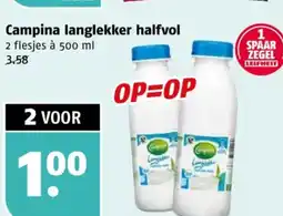 Poiesz Campina langlekker halfvol aanbieding