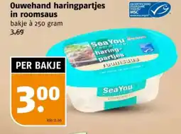 Poiesz Ouwehand haringpartjes in roomsaus aanbieding