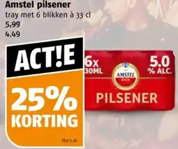 Poiesz Amstel pilsener aanbieding