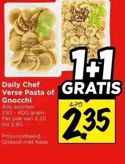 Vomar Voordeelmarkt Daily Chef Verse Pasta of Gnocchi Alle soorten aanbieding