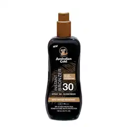 Trekpleister Australian Gold Bronzer SPF30 Spray Gel aanbieding