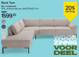Leen Bakker Bank Tom aanbieding