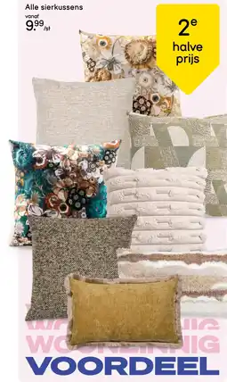 Leen Bakker Alle sierkussens aanbieding