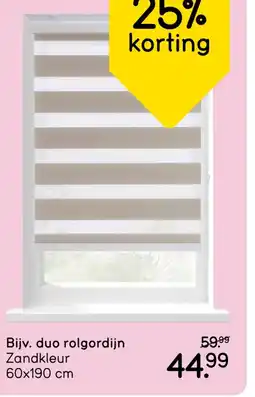 Leen Bakker Bijv. duo rolgordijn aanbieding