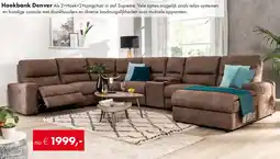 Woonsquare Hoekbank Denver aanbieding