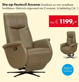 Woonsquare Sta-op-fauteuil Ancona aanbieding