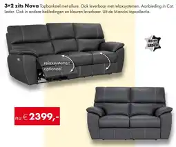 Woonsquare 3+2 zits Nova aanbieding