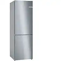 Bol.com Bosch KGN362IDF - koel-vriescombinatie - Vrijstaand - 321 l - Roestvrijstaal aanbieding
