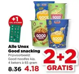 PLUS Alle Unox Good snacking aanbieding