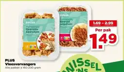 PLUS PLUS Vleesvervangers aanbieding