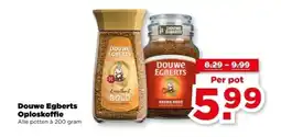 PLUS Douwe Egberts Oploskoffie aanbieding