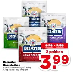 PLUS Beemster Kaasplakken aanbieding