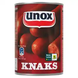 PLUS Unox Knaks aanbieding
