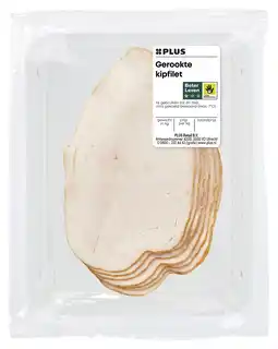 PLUS PLUS Gerookte kipfilet aanbieding