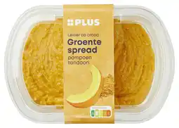 PLUS PLUS Groentespread Pompoen Tandoori aanbieding
