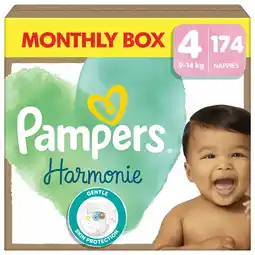 Plein.nl Pampers Harmonie Luiers Maat 4 (9 - aanbieding