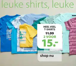 terStal HEEL VEEL T-SHIRTS aanbieding