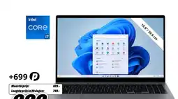 MediaMarkt SAMSUNG Galaxy Book4 Zwart Windows laptop aanbieding