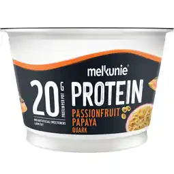 PLUS Melkunie Protein Kwark Passievrucht Papaya aanbieding