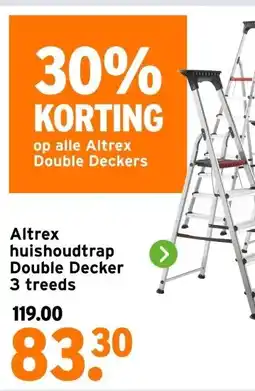 GAMMA Altrex huishoudtrap Double Decker aanbieding