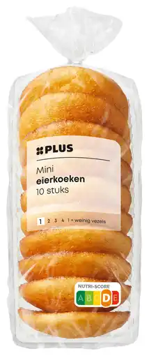 PLUS PLUS Mini eierkoeken aanbieding