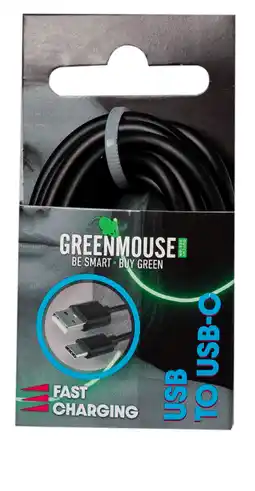 PLUS GreenMouse USB-C data cable - 2m aanbieding