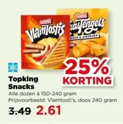 PLUS Topking Snacks aanbieding